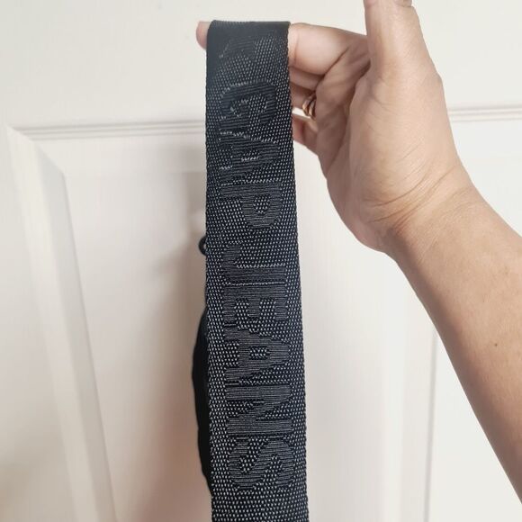 GAP JEANS  SHOULDER HOBO BAG Y2K BLACK ZIPPERED SHERPA LINED - Picture 6 of 6